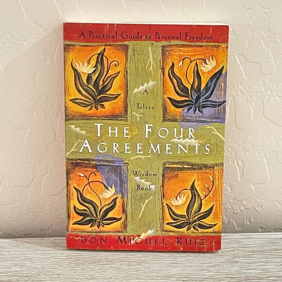 Other - The Four Agreements Paperback Book by Don Miguel Ruiz A Toltec Wisdom Book